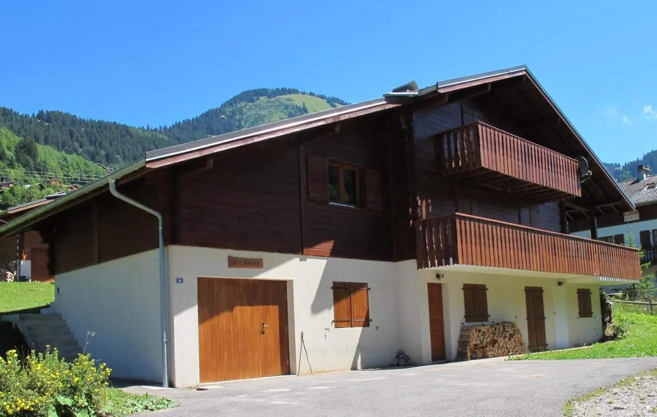 Nyaraló Les Sapins - Welcoming Chalet For 14P With Hot Tub Châtel